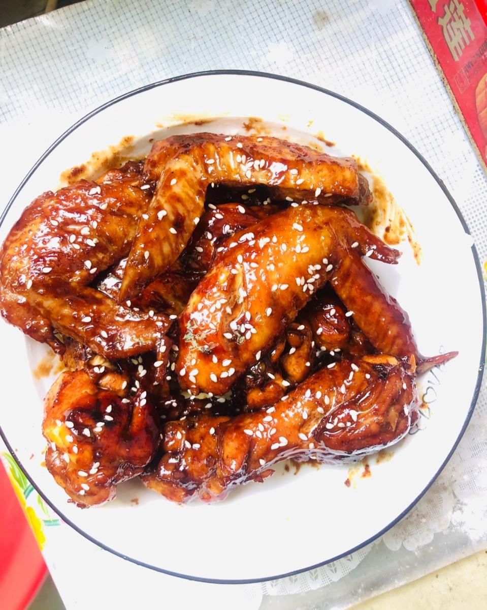 麦秋食光🔆蜜汁鸡翅