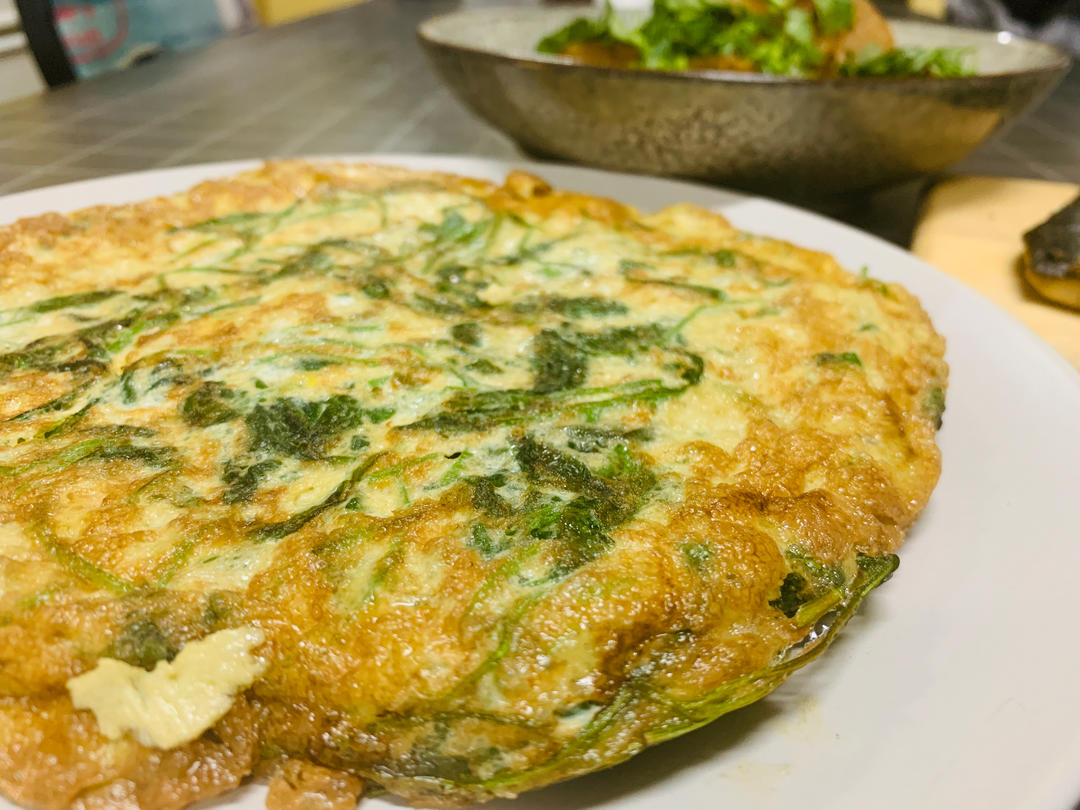 荠菜炒鸡蛋（春天的味道）