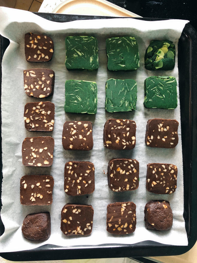 巧克力坚果饼干