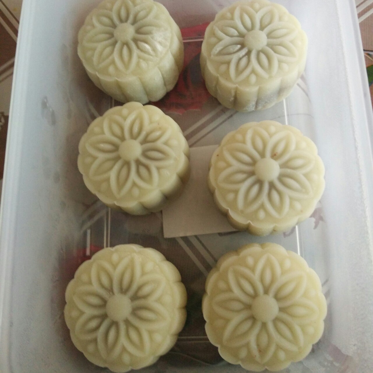 《Tinrry下午茶》冰皮月饼（奶黄馅）