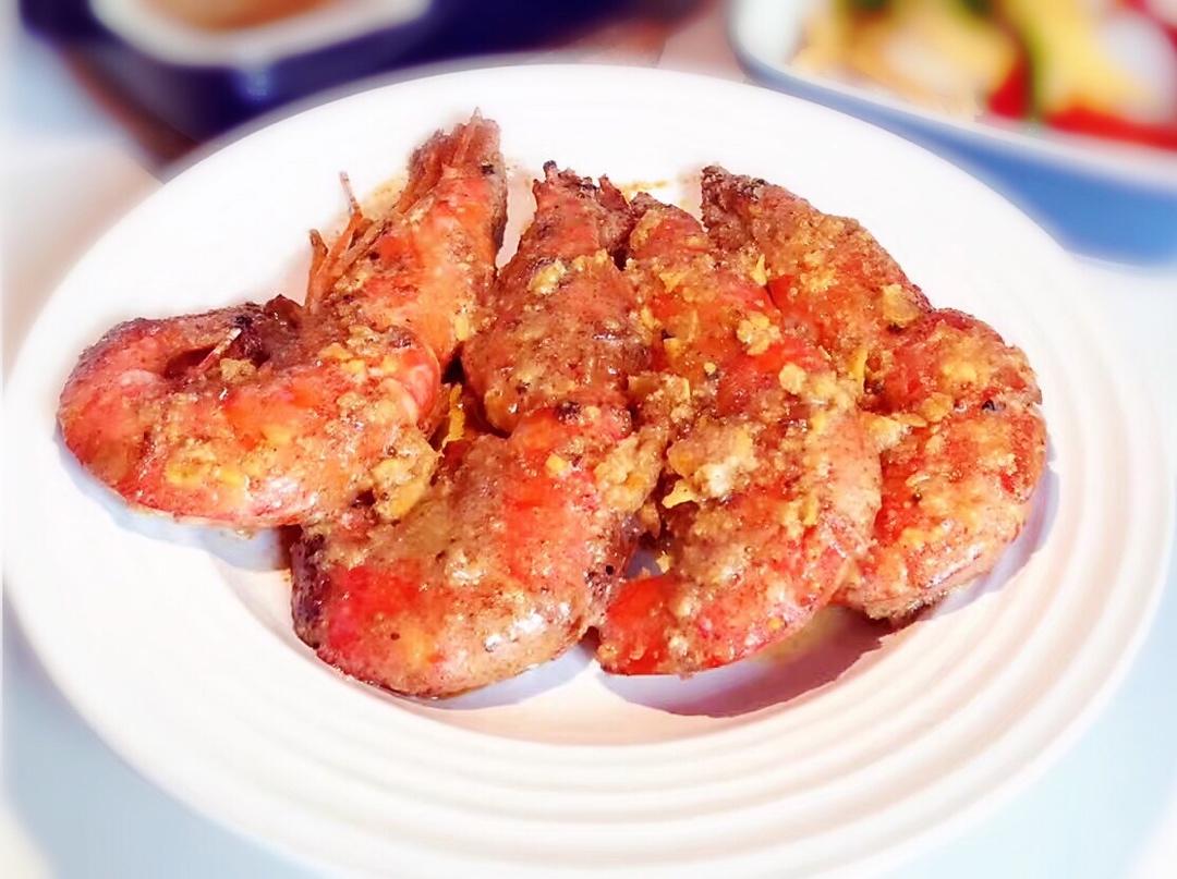 咸蛋黄焗虾