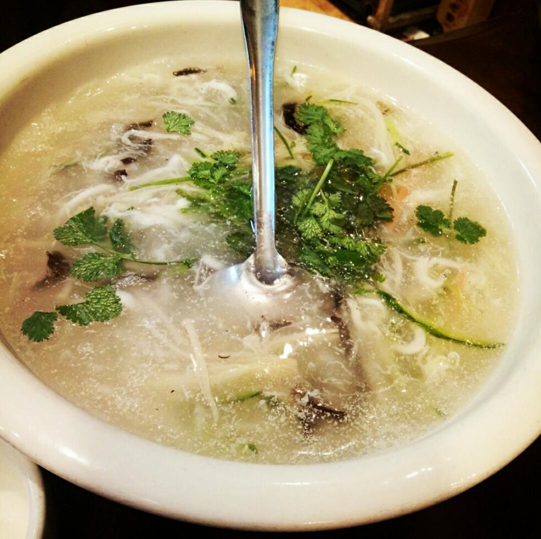 三丝银鱼羹