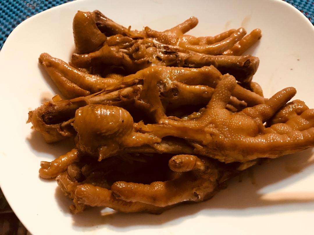 秘制红烧鸡爪
