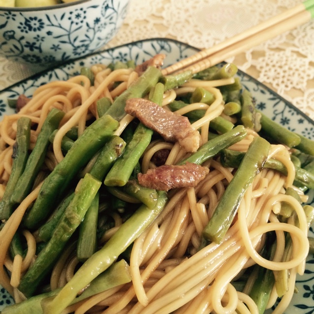 豆角焖面