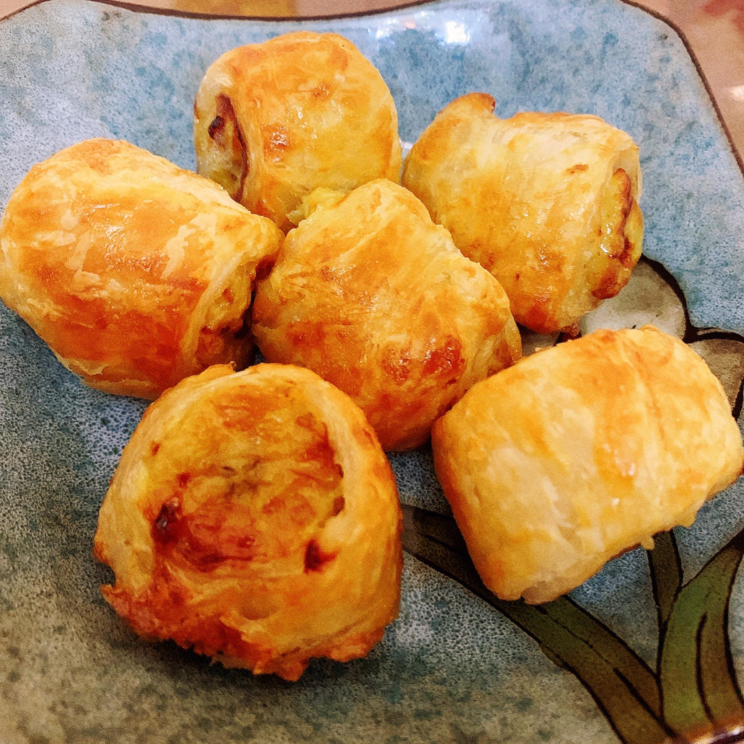 香蕉卷（用手抓饼做，超级简单）