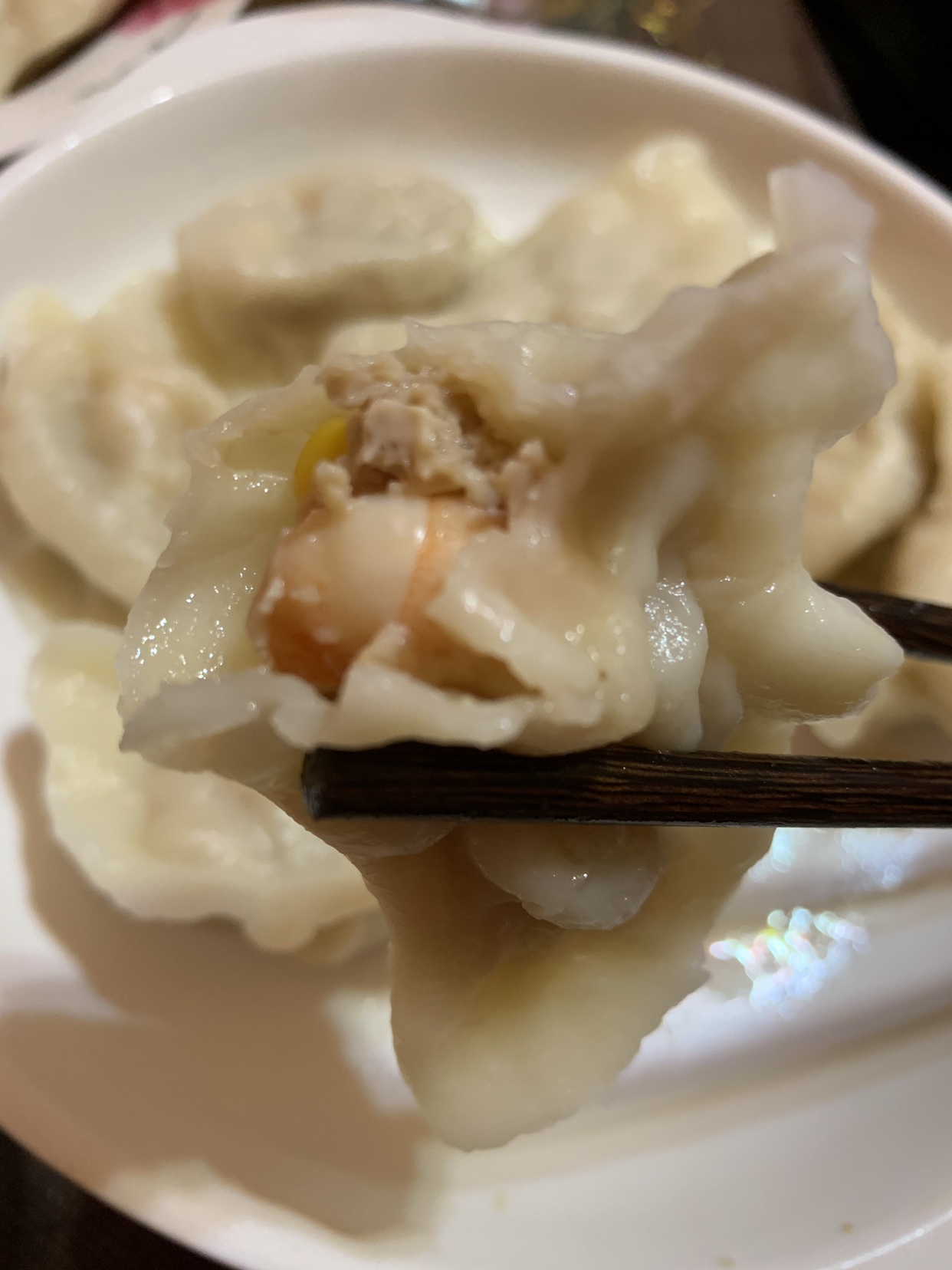 虾仁🍤玉米🌽猪肉馅饺子🥟的做法