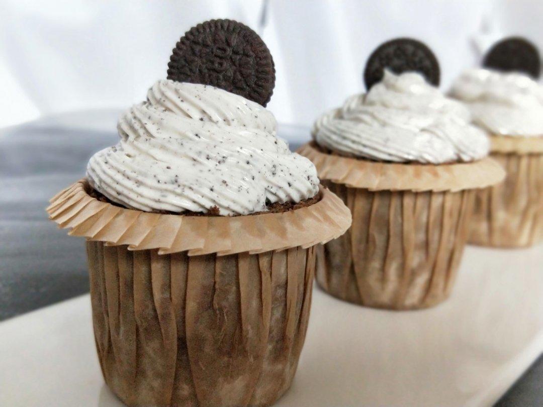 可爱奥利奥杯子蛋糕 Oreo cupcake