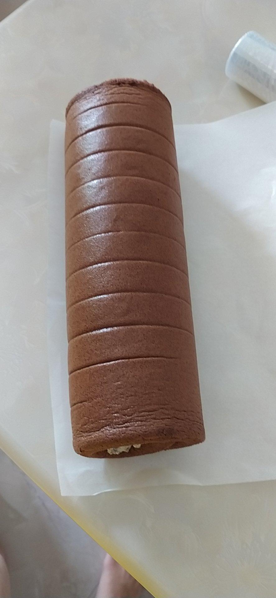 超浓郁卷不裂的巧克力蛋糕卷