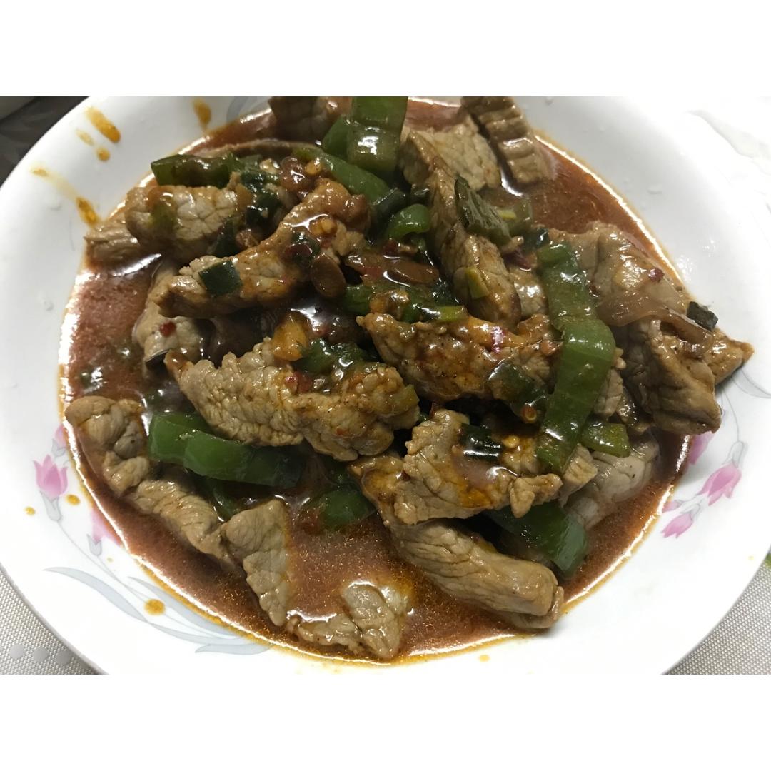 青椒牛柳