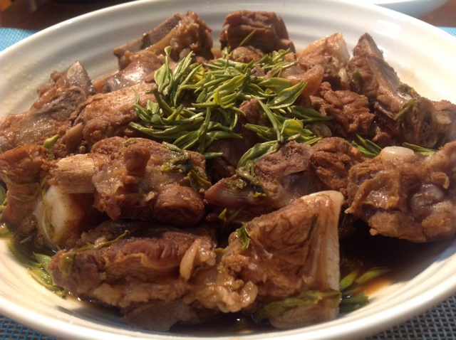 绿茶香排骨