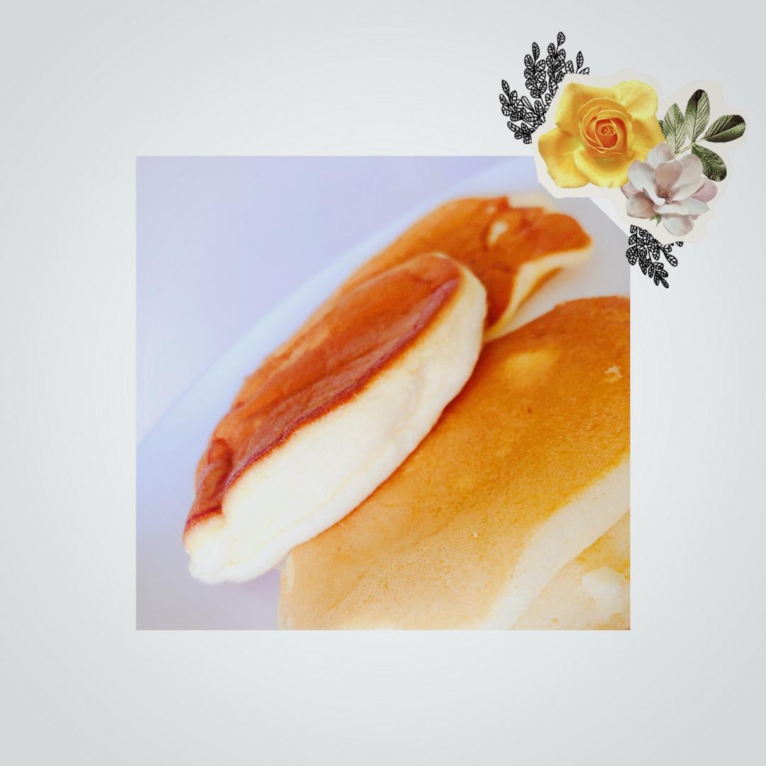 不用烤箱 15分钟无油低糖的舒芙蕾蛋糕松饼 🥞 蓬松绵软