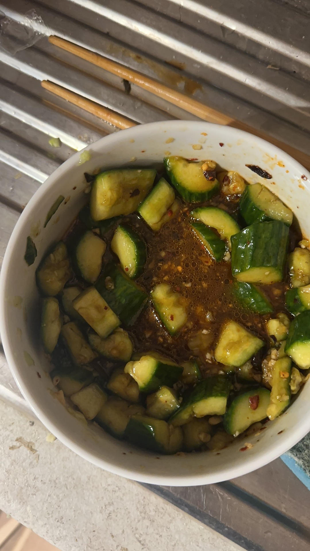 酸辣爽口拍黄瓜🥒