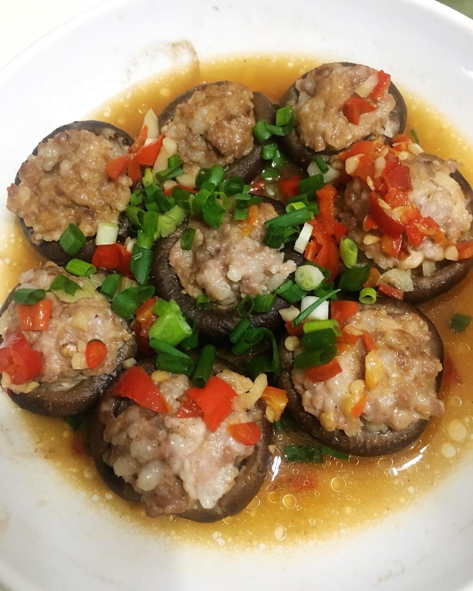 香菇肉末蒸鹌鹑蛋