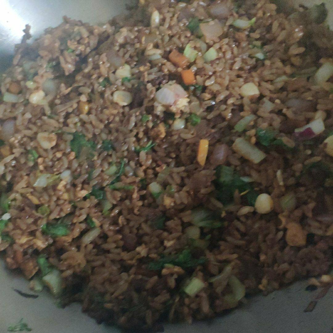 生炒牛肉饭