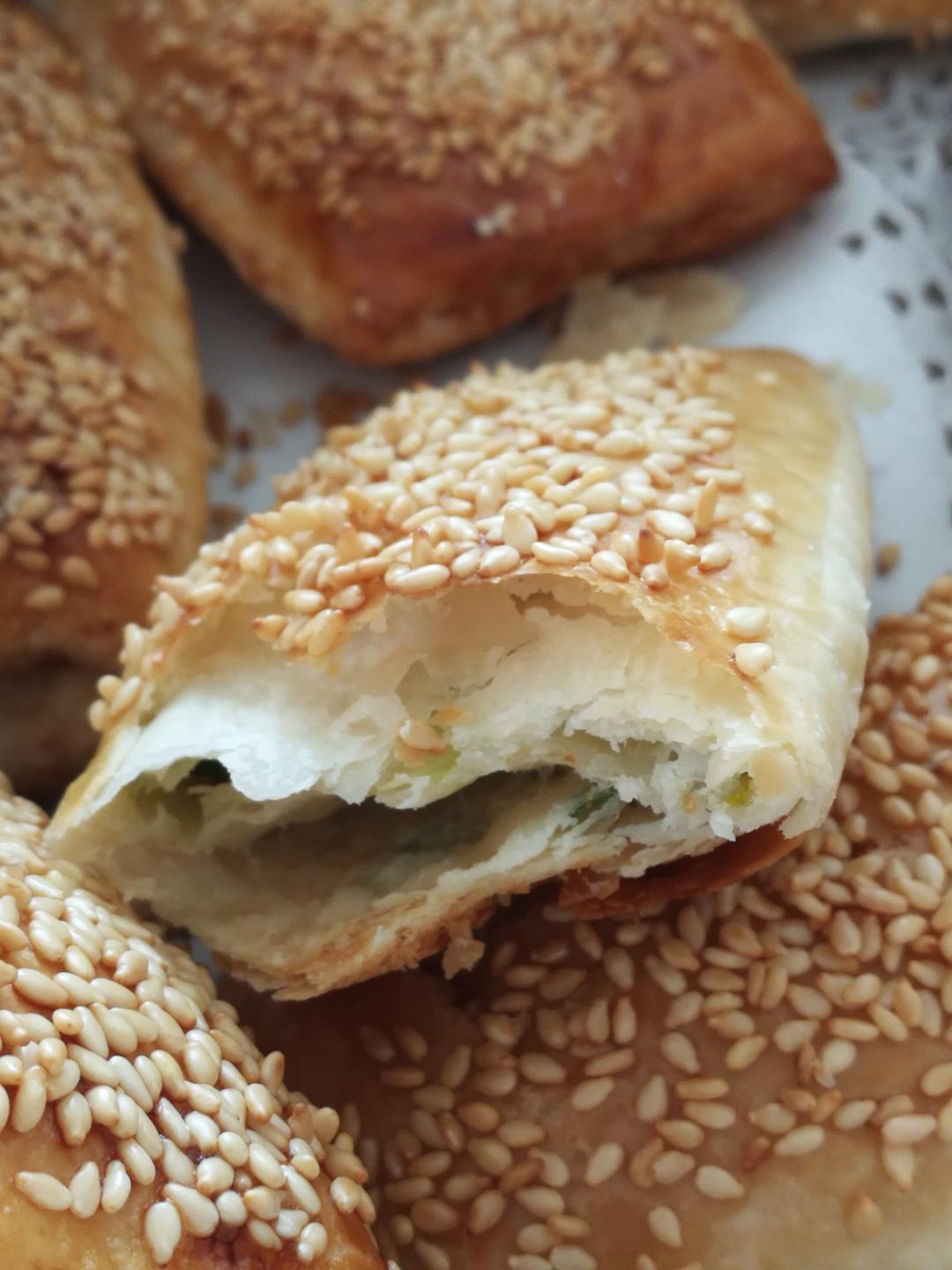 paula716做的芝麻小烧饼