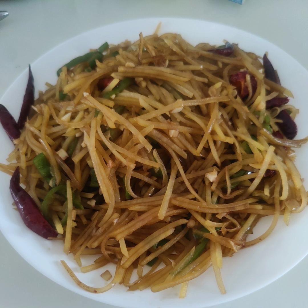 超级无敌下饭菜～酸辣土豆丝