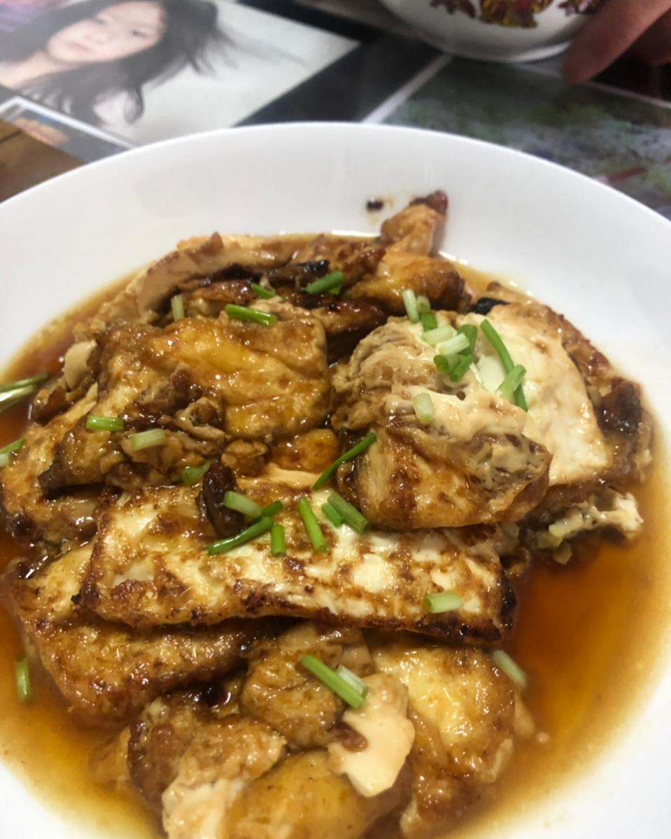 美味蚝油内脂豆腐