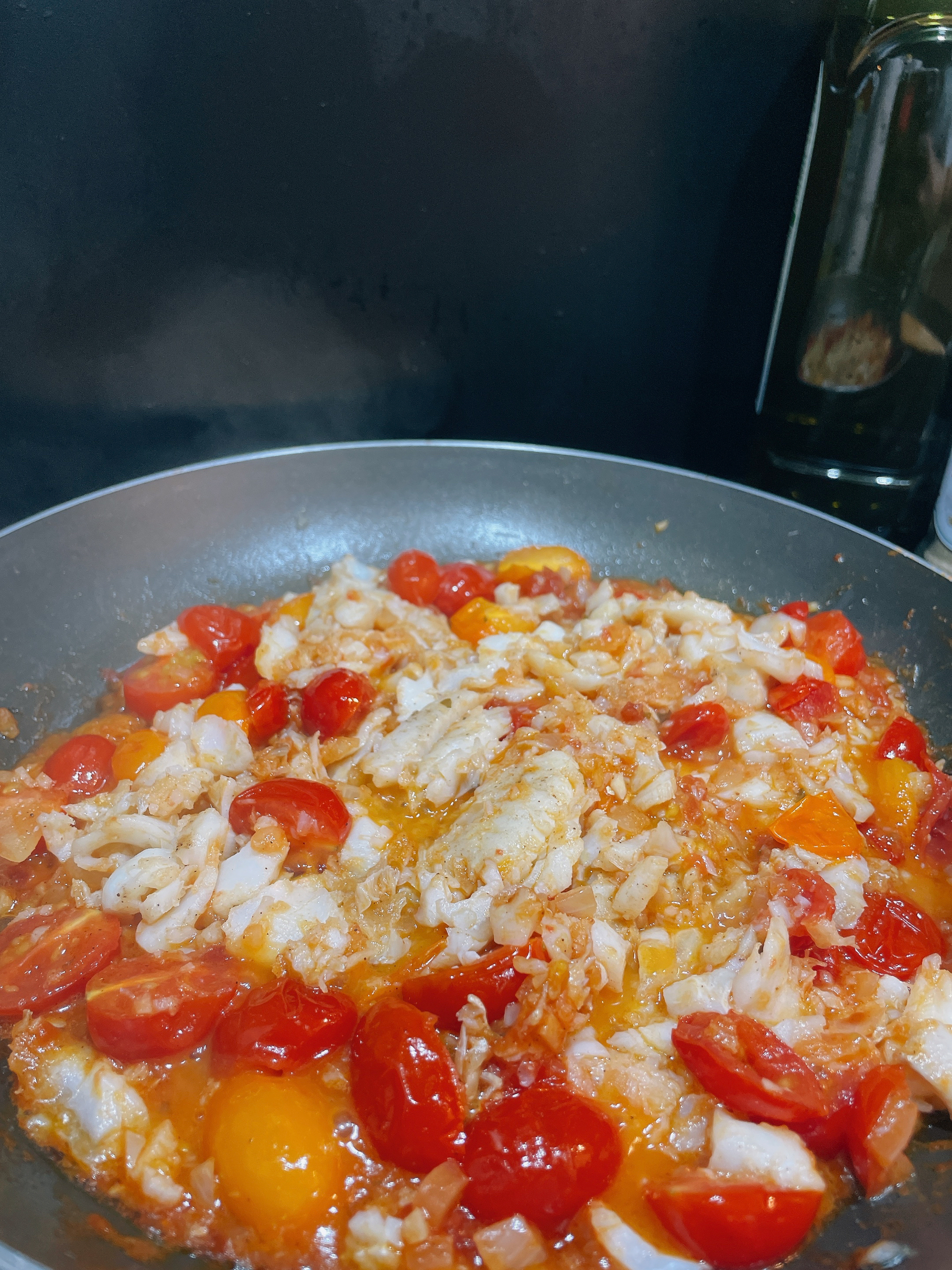 番茄烩鳕鱼