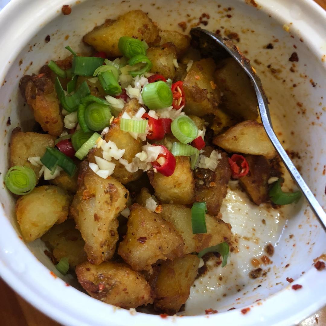 糖醋麻辣锅巴土豆