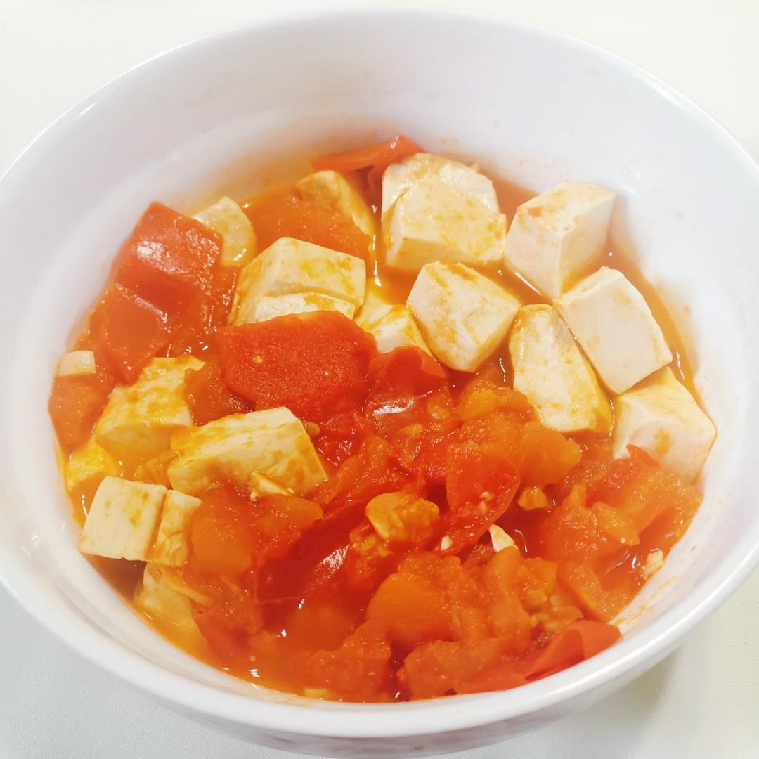 番茄炖豆腐