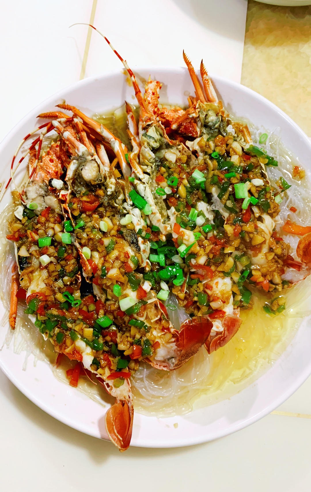 蒜蓉粉丝蒸龙虾（小青龙）