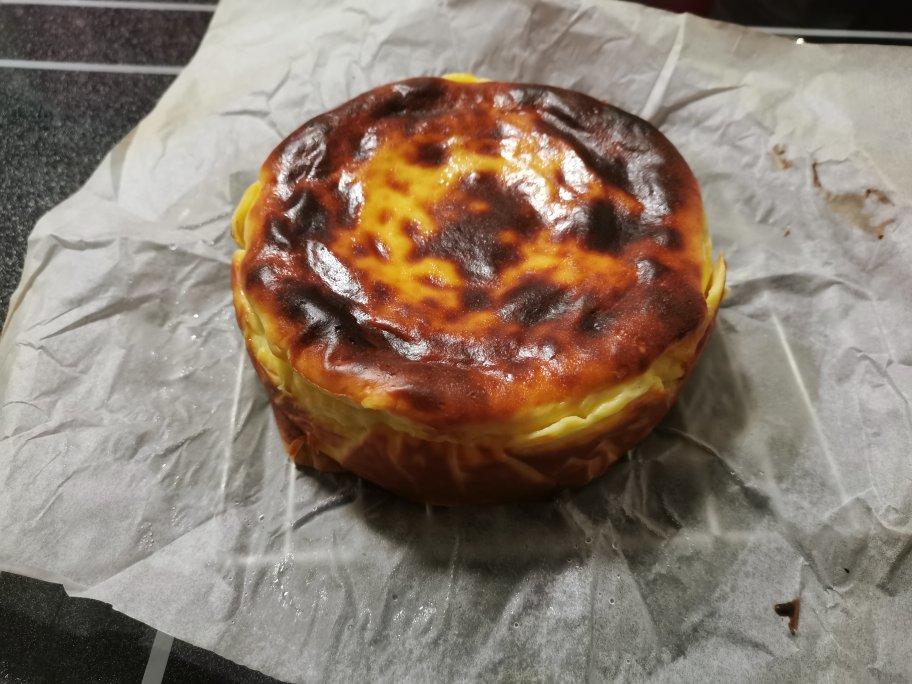 巴斯克芝士蛋糕❗不用淡奶油，健康酸奶版