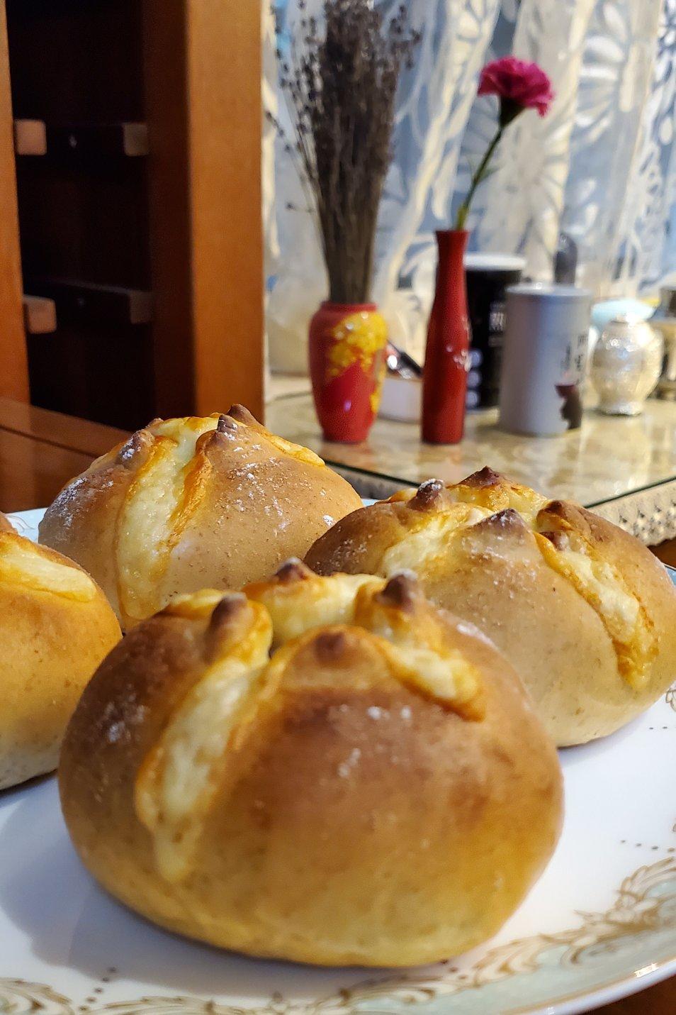 全麦芝士熔岩面包