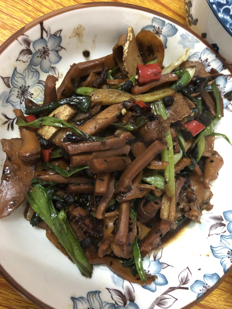 辣炒鱿鱼干