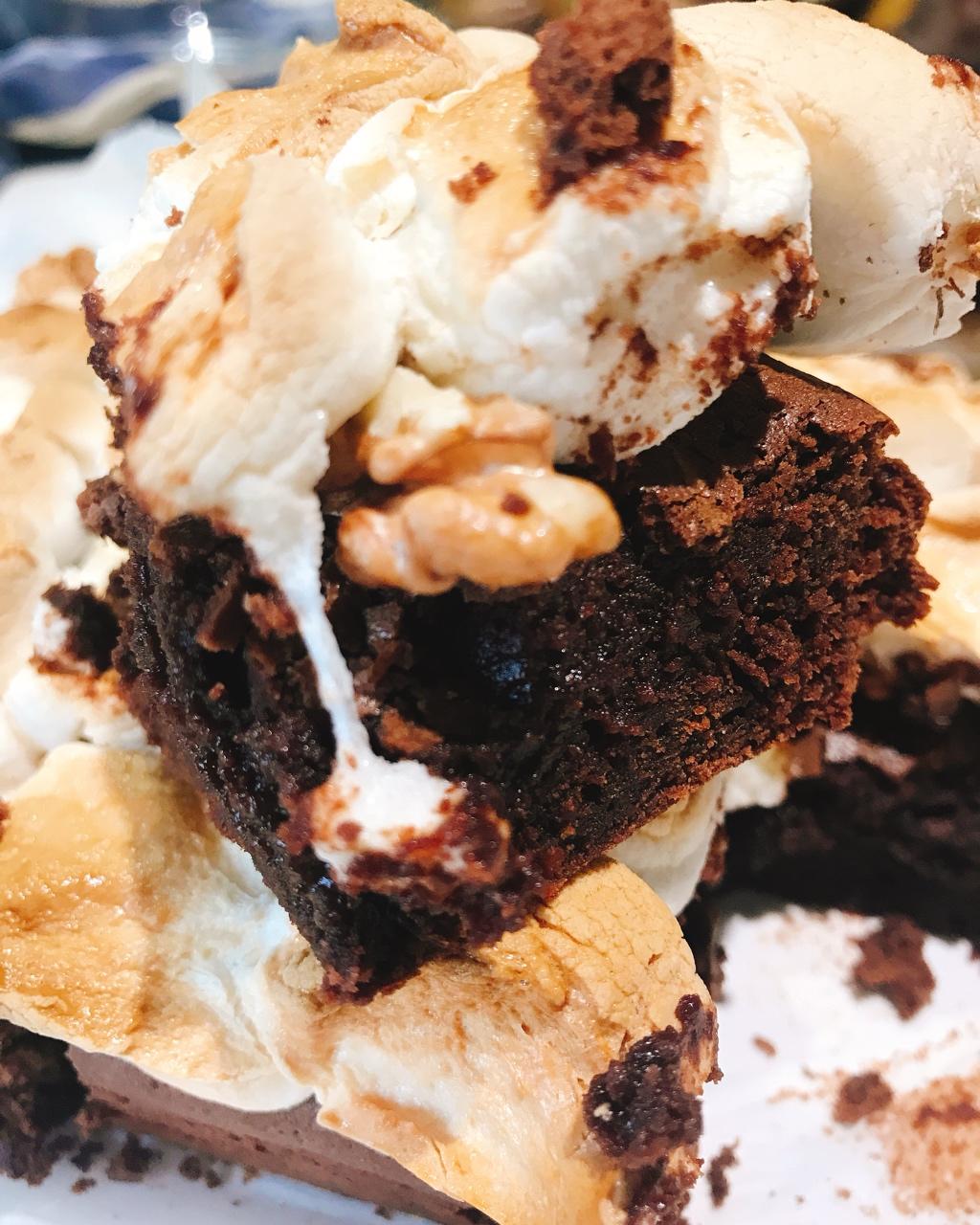 棉花糖布朗尼 Marshmallow Brownies