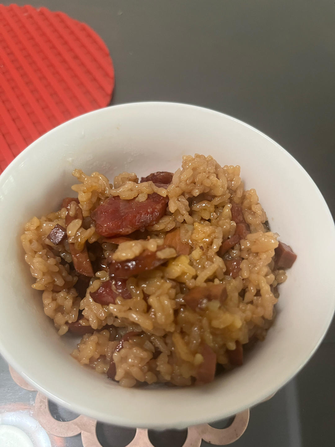 牛肝菌腊肠焖饭