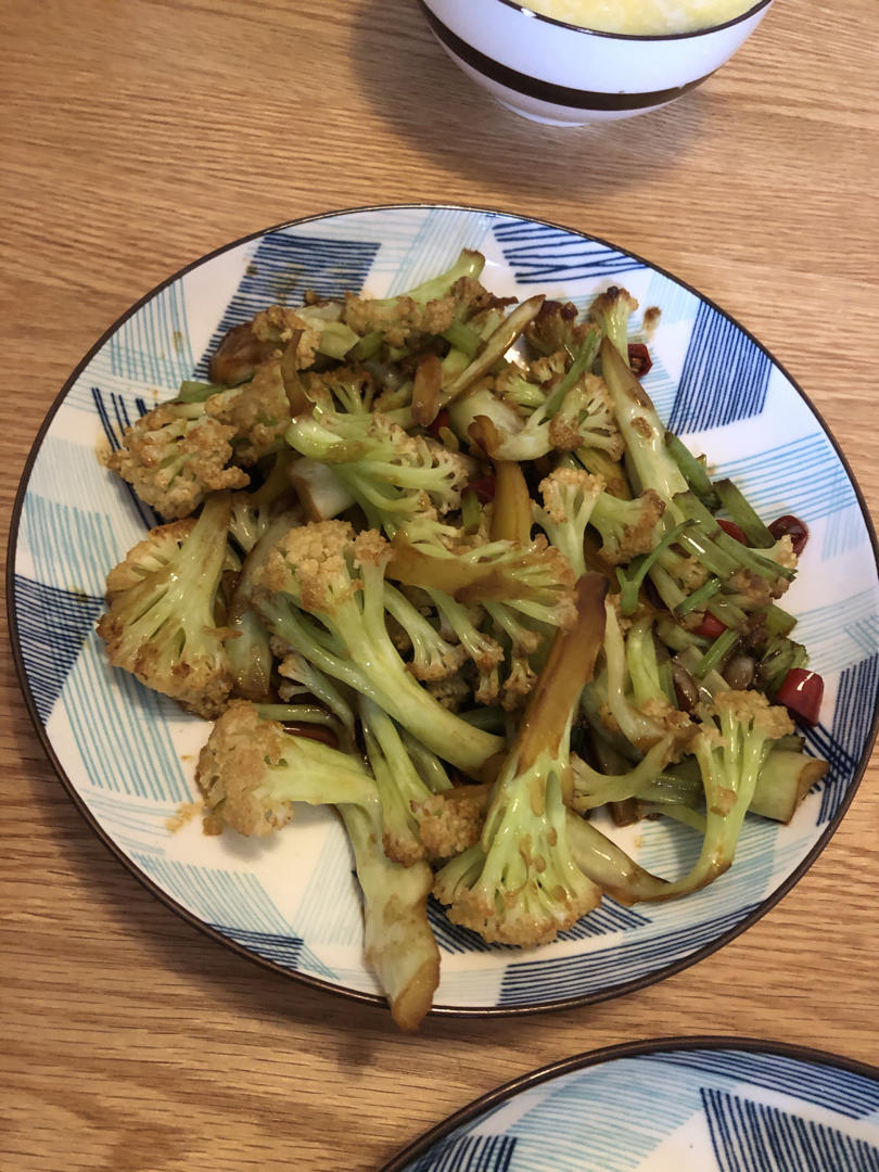 和饭店一个味道的干锅花菜