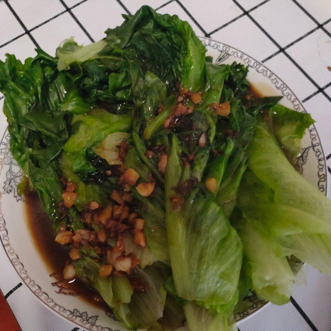 5分钟上桌的蚝油生菜