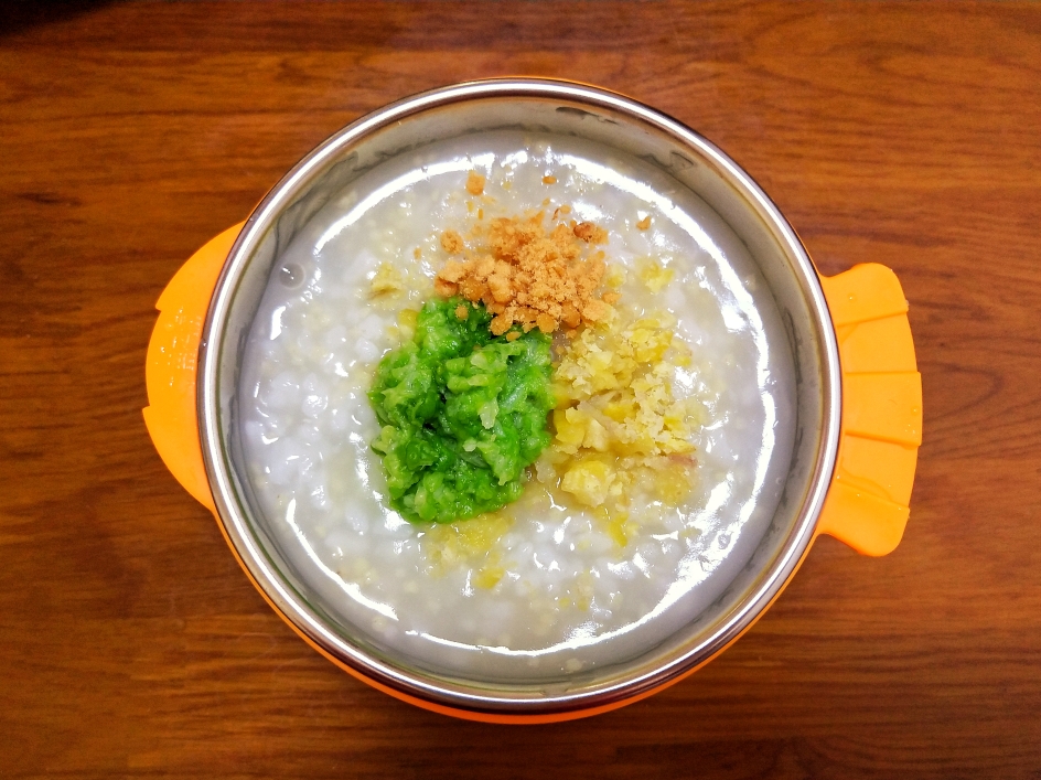 宝宝辅食:板栗白菜鸡肉粥
(附🌰板栗泥、白菜泥做法)的做法