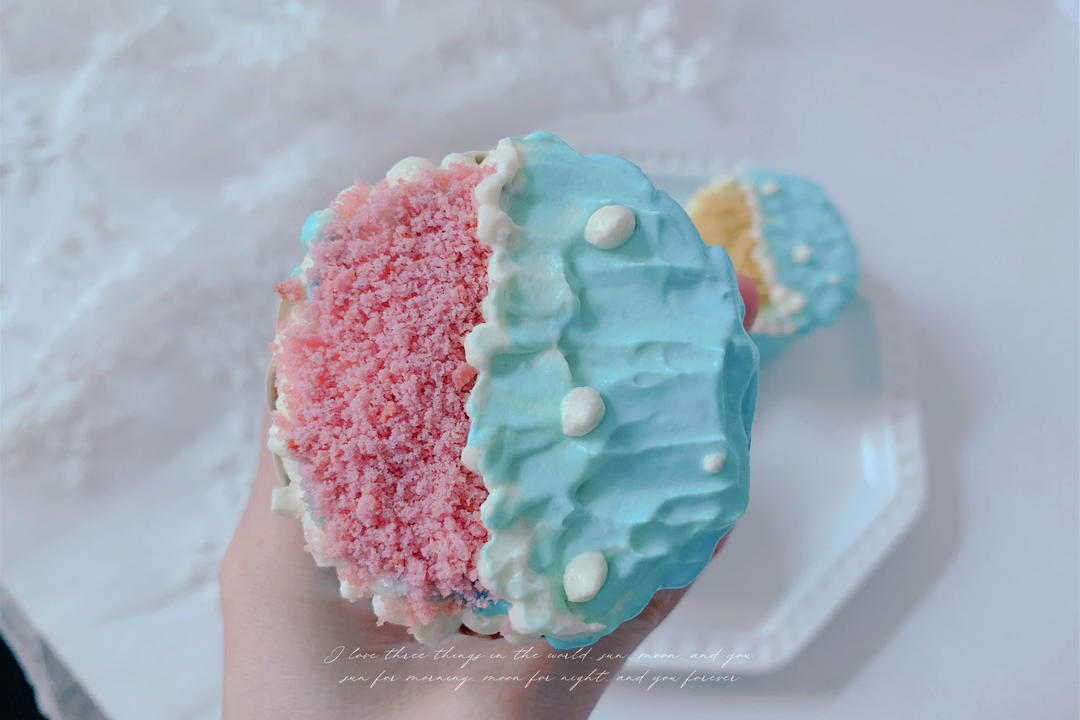 六寸红丝绒戚风（丝绒液版）