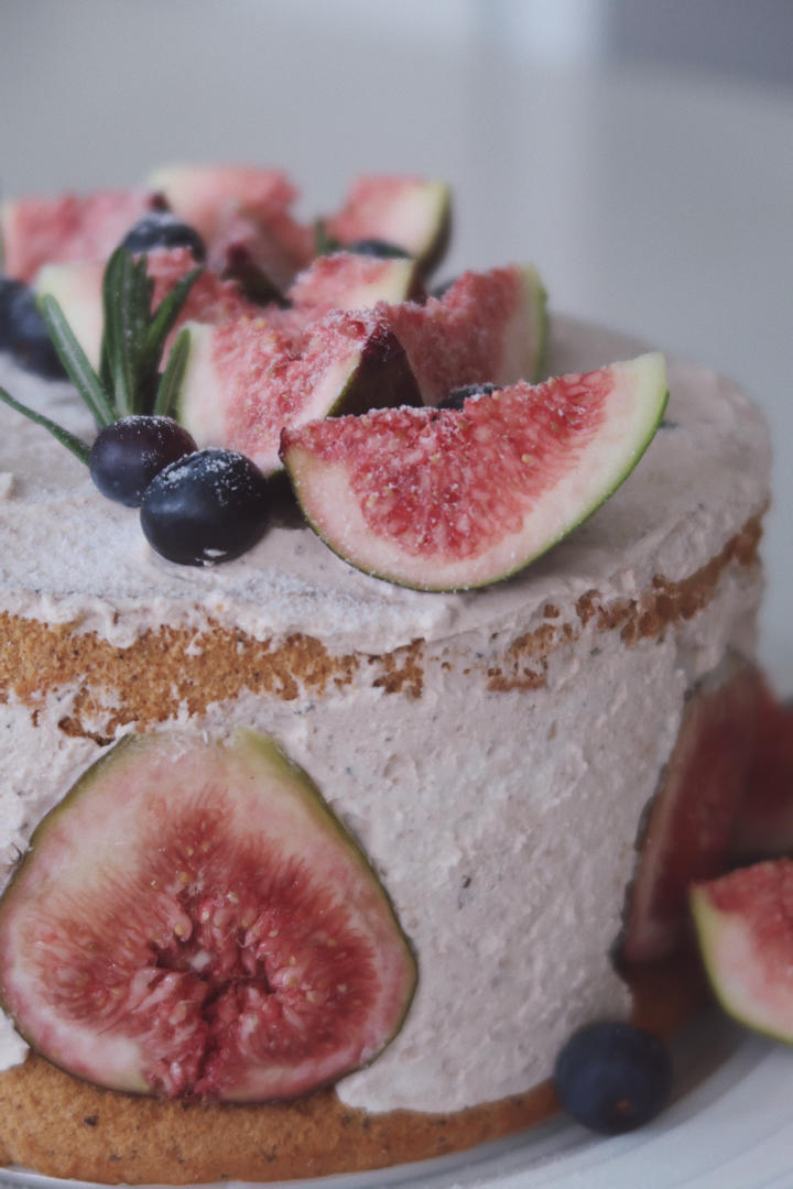 伯爵茶无花果慕斯蛋糕