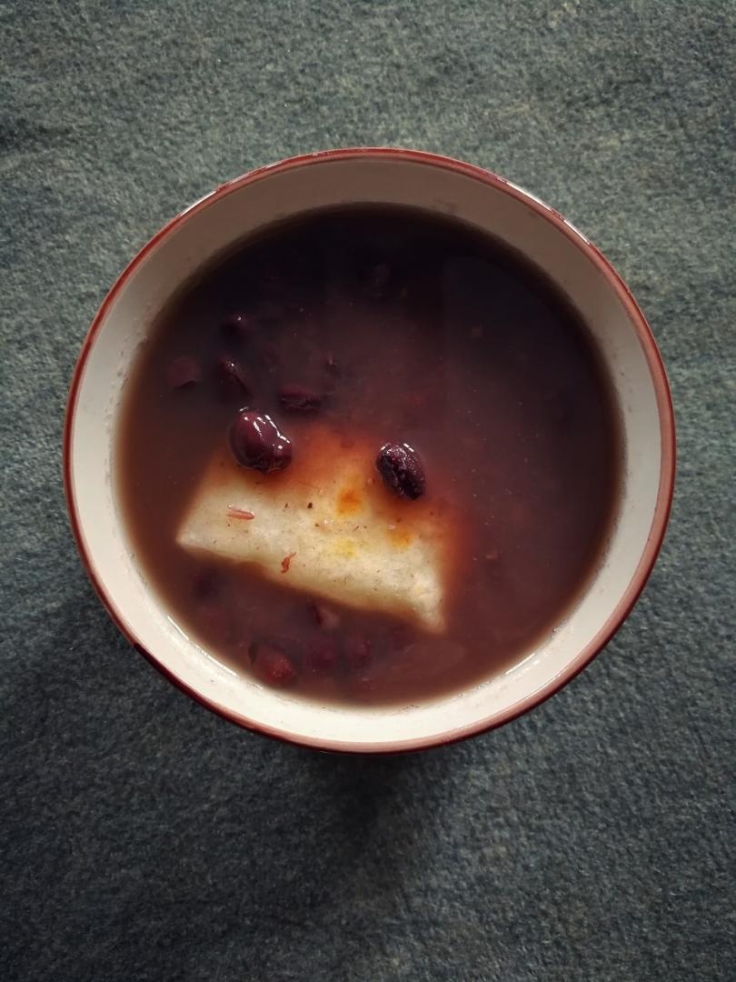 日式麻糬红豆汤