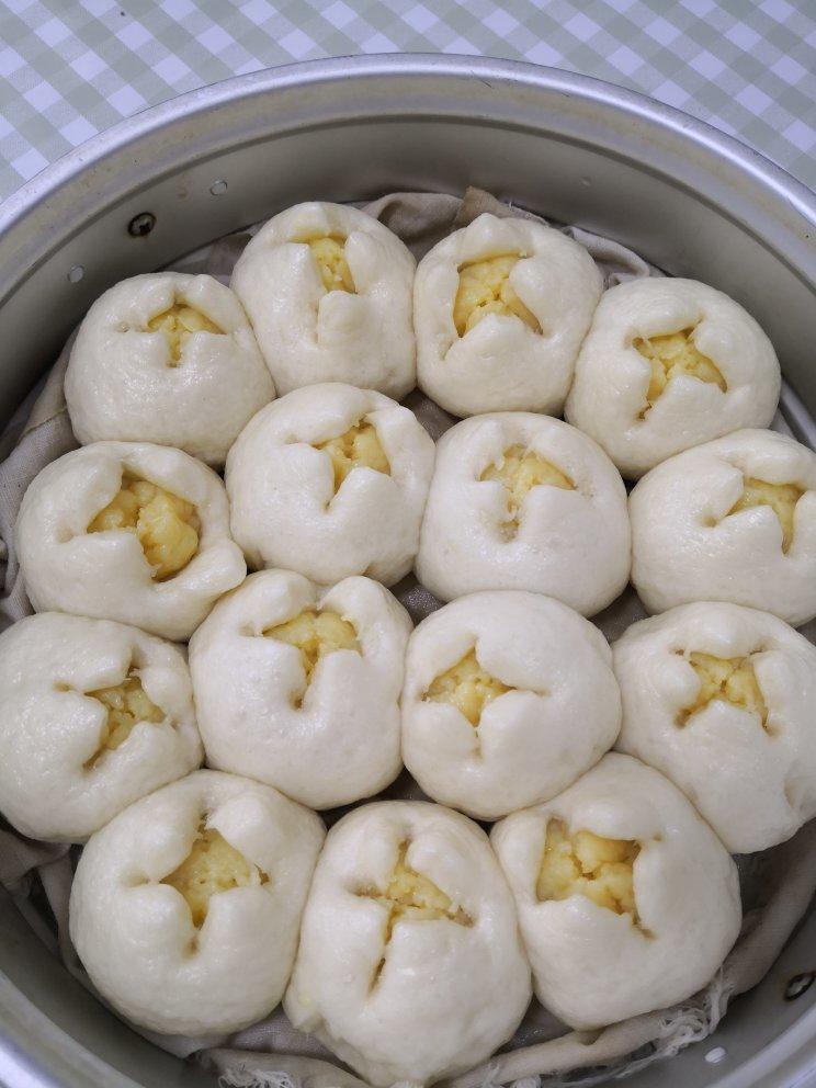 奶黄馅儿和奶黄包