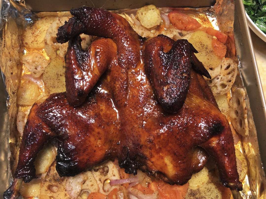 脆皮烤鸡