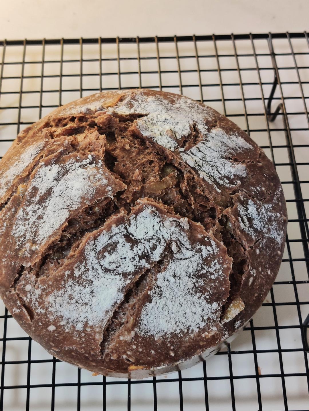 欧包的秘密（免揉/大孔洞/核桃/超简单）