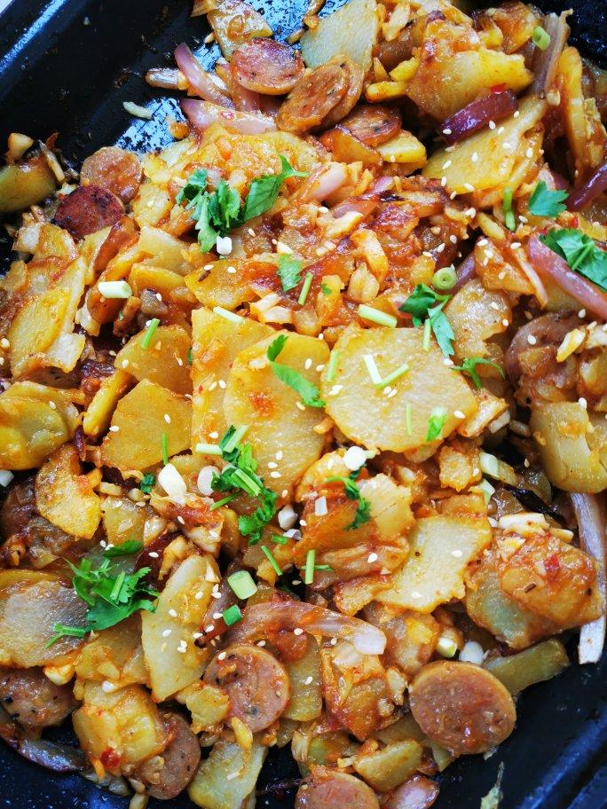 辣白菜土豆片『超级下饭菜』