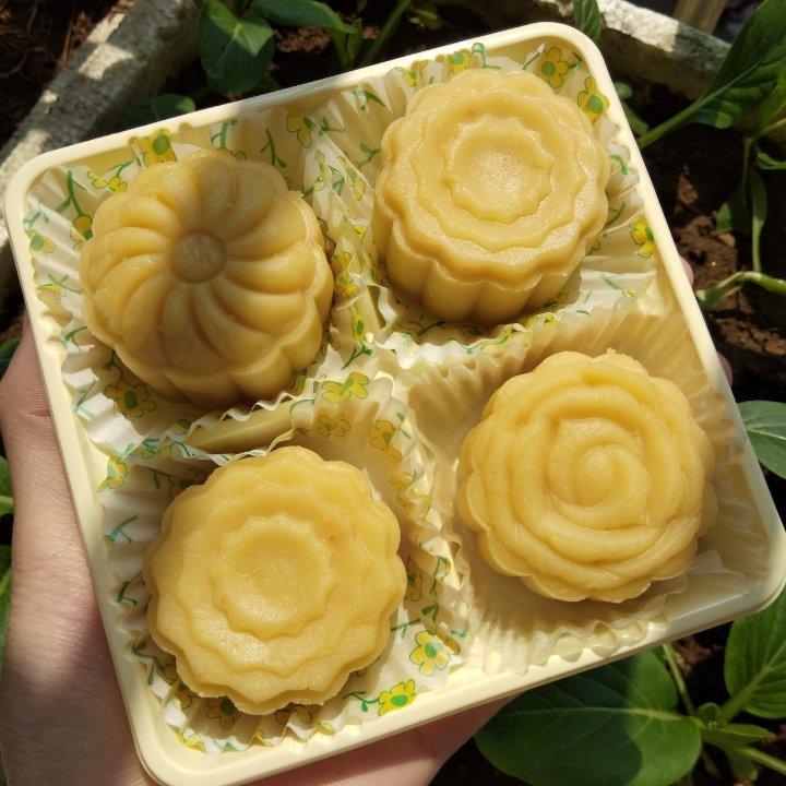 省时简易绿豆糕-免泡豆免过筛