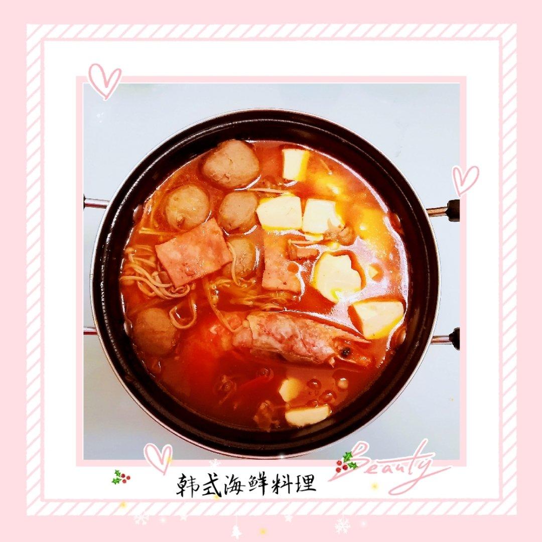 辣白菜豆腐汤