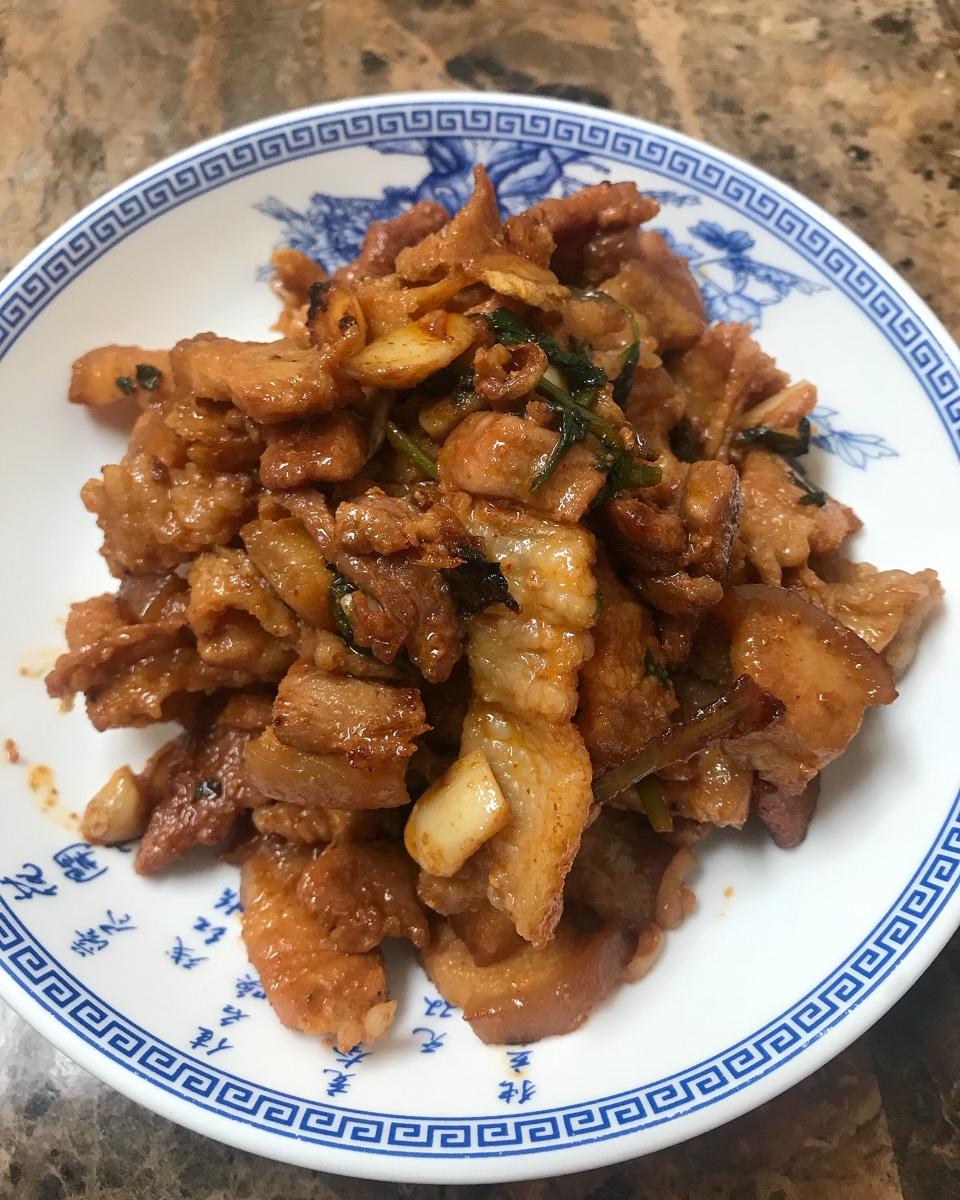 韩式烤五花肉(平底锅版)