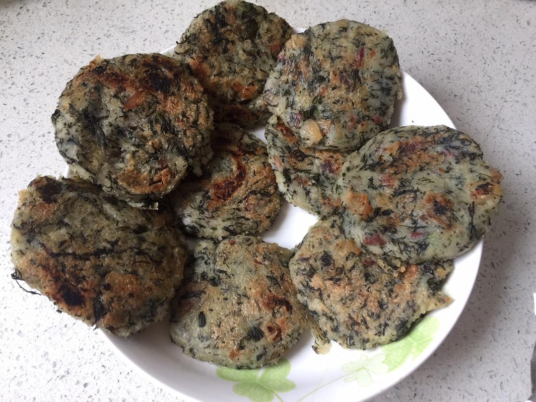 六安蒿子粑粑的做法