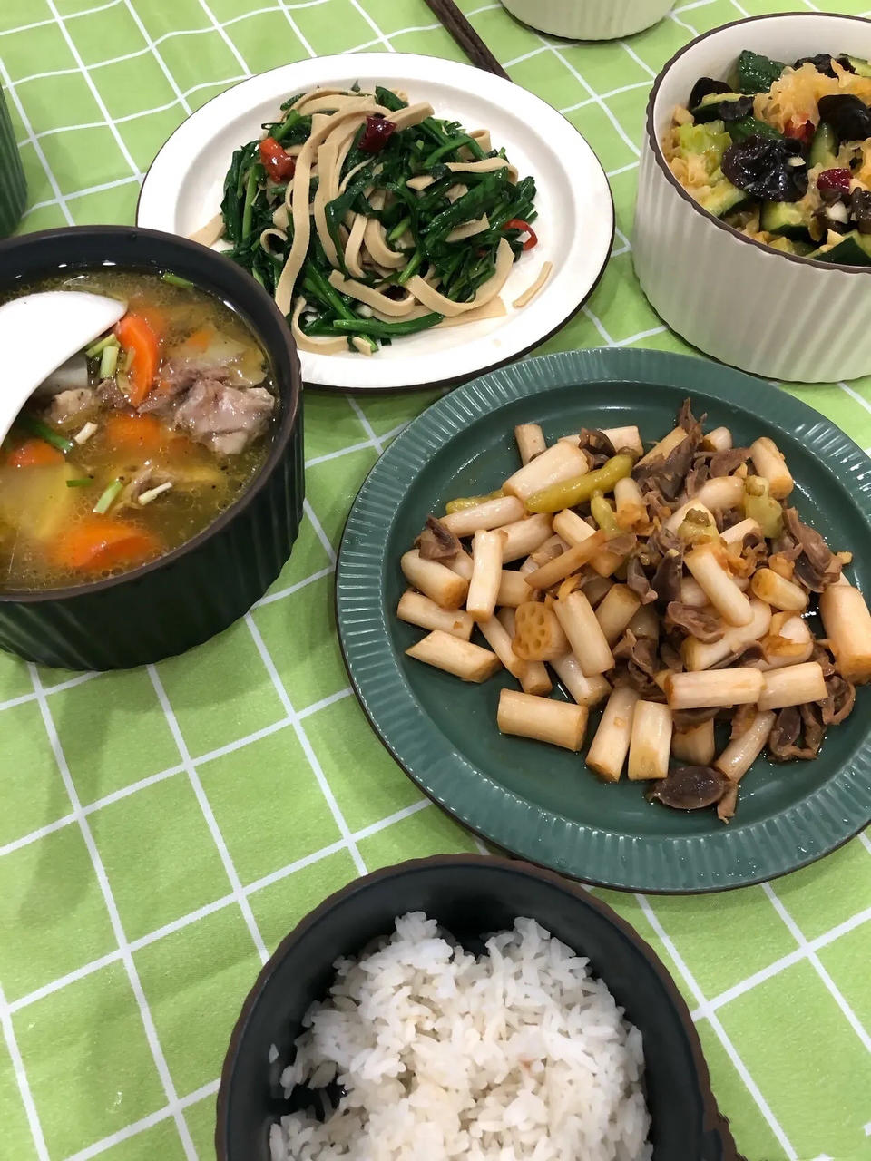 家常菜～凉拌韭菜千张