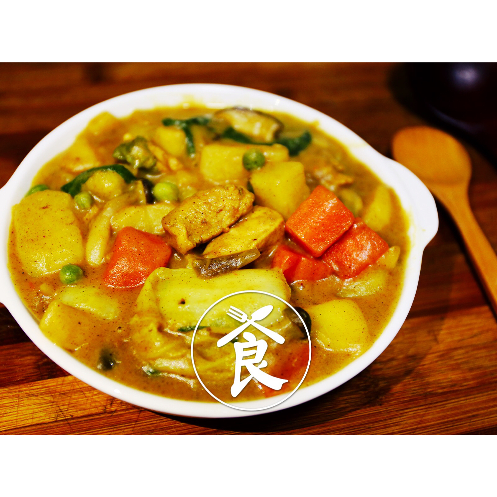 杨迪cathy做的咖喱杂菜