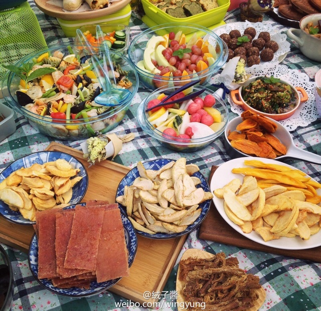 十二道咸甜食环岛游野餐趴