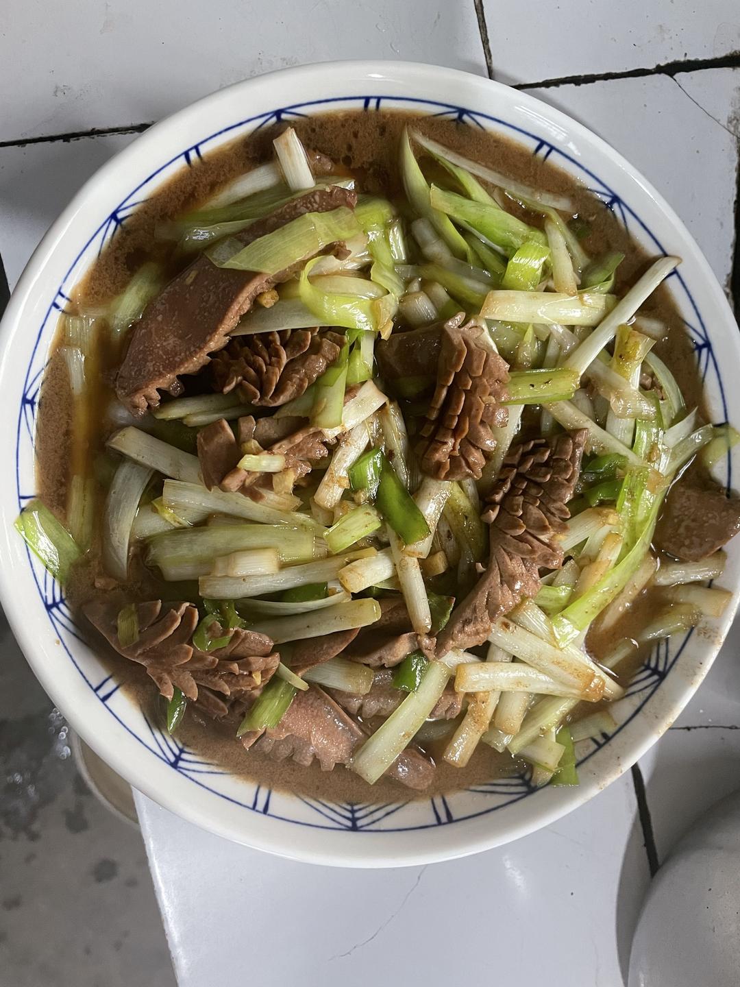 爆炒腰花