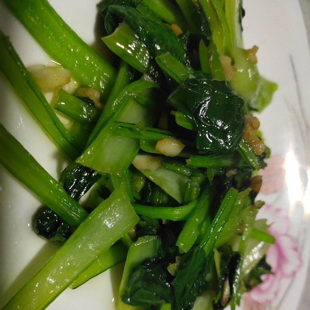 素炒油白菜