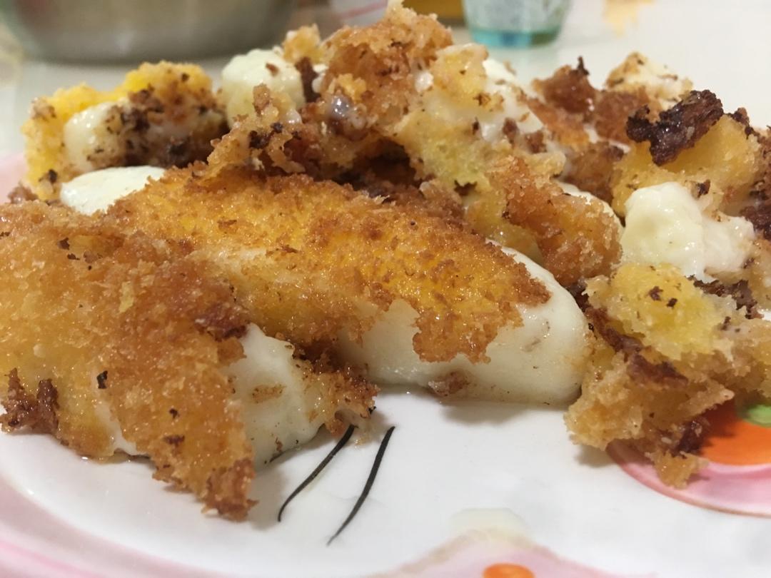 中餐厅脆皮炸酸奶
